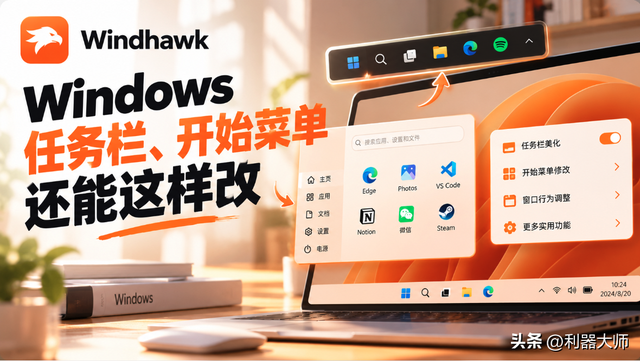 8 款Windows宝藏软件：C盘搬家、屏幕翻译、桌面改造，全部免费